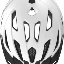 ABUS Urban-I 3.0 City & E-Bike Fahrradhelm - Polar White -HelmPro Verkaufs-Shop Abus Urban I 3 0 polar white fahrradhelm 4