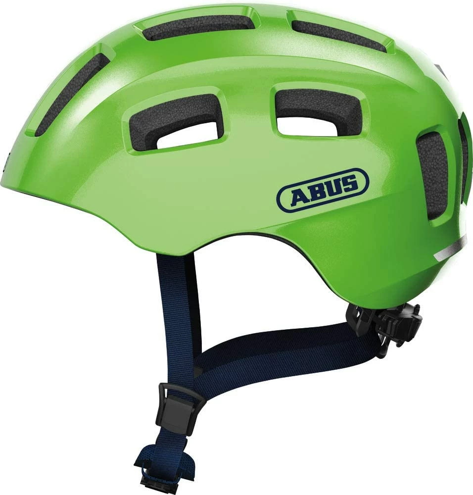 ABUS Youn-I 2.0 Junior-Fahrradhelm - Sparkling Green 3 ABUS Youn-I 2.0 Junior-Fahrradhelm - Sparkling Green