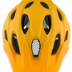 Alpina Carapax Jr. Fahrradhelm - Burned-yellow-matt -HelmPro Verkaufs-Shop Alpima carapax jr kinderhelm burned yellow matt 3