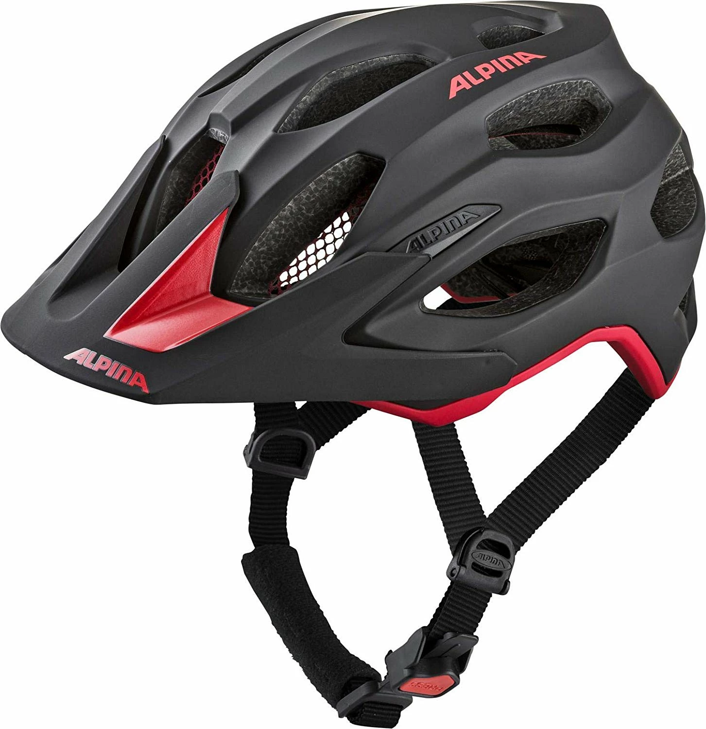 Alpina Carapax 2.0 Mountainbike Helm - Black Red 3 Alpina Carapax 2.0 Mountainbike Helm - Black Red