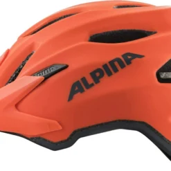 Alpina Carapax Jr. Fahrradhelm - Pumkin Orange Mat -HelmPro Verkaufs-Shop Alpina Carapax junior Kinder Fahrradhelm pumkin orange blue mat 3