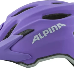 Alpina Carapax Jr. Flash Fahrradhelm - Purple Matt -HelmPro Verkaufs-Shop Alpina Carapx jr Fahrradhelm Kinderfahrradhelm lila 4