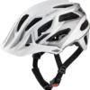 Alpina Garbanzo Mountainbike Helm - White Grey Mat -HelmPro Verkaufs-Shop Alpina Garbonzo Fahrradhelm white grey mat 1