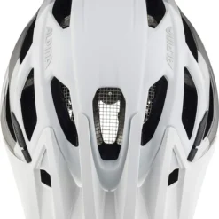 Alpina Garbanzo Mountainbike Helm - White Grey Mat -HelmPro Verkaufs-Shop Alpina Garbonzo Fahrradhelm white grey mat 2