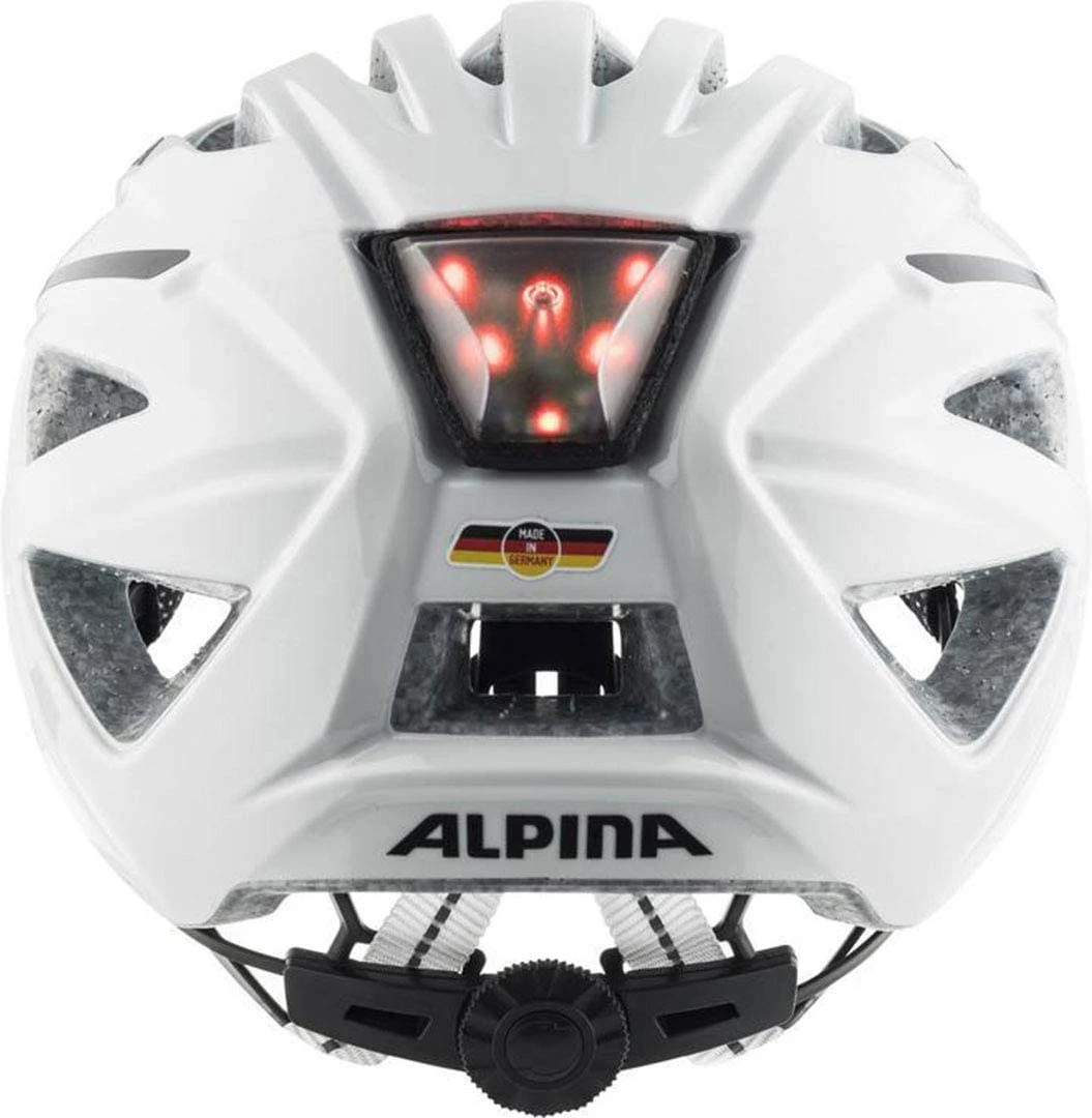 Alpina Haga Fahrradhelm - White Gloss 5 Alpina Haga Fahrradhelm - White Gloss – Bild 3