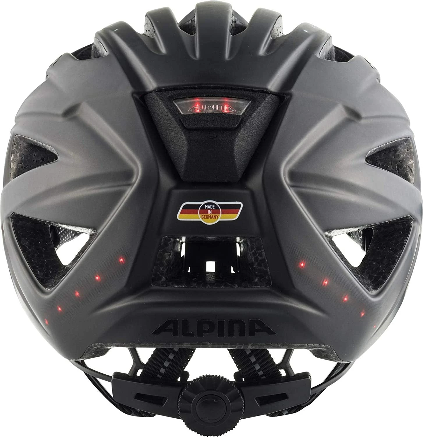 Alpina Haga LED Fahrradhelm - Black Mat 5 Alpina Haga LED Fahrradhelm - Black Mat – Bild 3