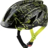 Alpina Pico Kinder Fahrradhelm - Black-neon-yellow-gloss (glänzend) -HelmPro Verkaufs-Shop Alpina Pico Kinder Fahrradhelm black neon yellow gloss 1
