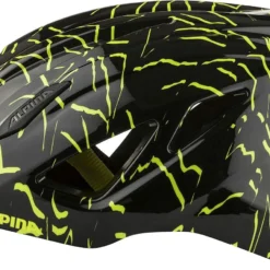 Alpina Pico Kinder Fahrradhelm - Black-neon-yellow-gloss (glänzend) -HelmPro Verkaufs-Shop Alpina Pico Kinder Fahrradhelm black neon yellow gloss 3