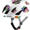 Alpina Pico Kinder Fahrradhelm - Pearlwhite Flower (glänzend) -HelmPro Verkaufs-Shop Alpina Pico Kinder Fahrradhelm white flower 1