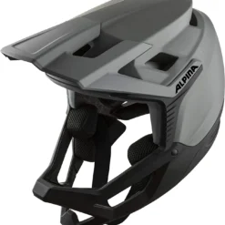 Alpina Roca Downhill-MTB Helm - Coffee Grey Mat