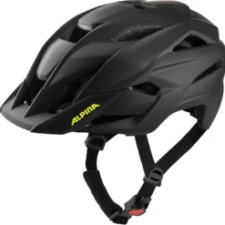 Alpina Stan Mips Fahrradhelm - Black Neon Yellow Mat