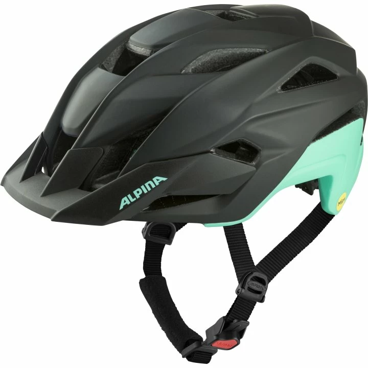 Alpina Stan Mips Fahrradhelm - Black Turquoise Mat 3 Alpina Stan Mips Fahrradhelm - Black Turquoise Mat