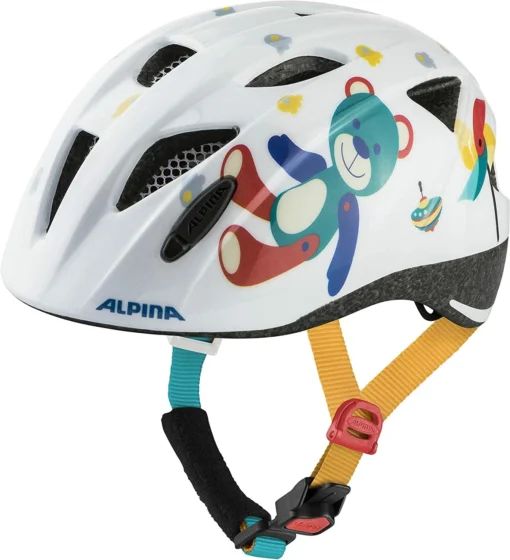 Alpina Ximo Kinder Fahrradhelm - White Bear Gloss 7 Alpina Ximo Kinder Fahrradhelm - White Bear Gloss -HelmPro Verkaufs-Shop Alpina ximo Kinderfahrradhlem white bear Gloss 1