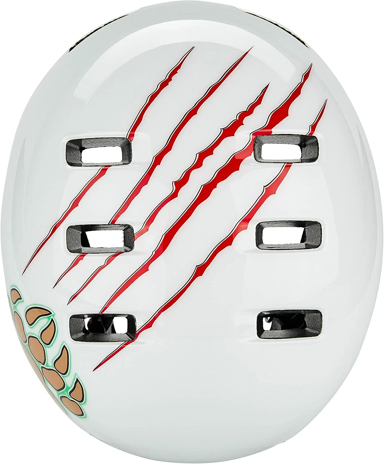 Bell Lil Ripper Kinder Fahrradhelm - Gloss White Grizzly 8 Bell Lil Ripper Kinder Fahrradhelm - Gloss White Grizzly – Bild 6