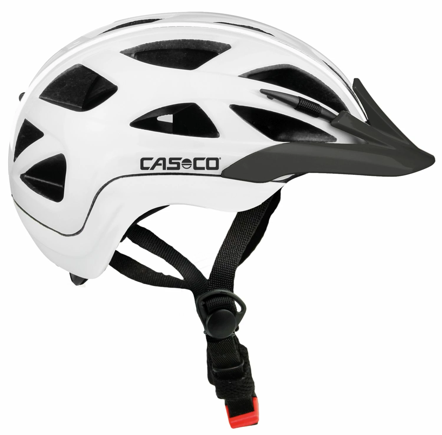 CASCO Activ 2 Junior Fahrradhelm - Weiß 3 CASCO Activ 2 Junior Fahrradhelm - Weiß