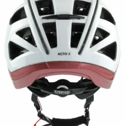 CASCO Activ 2 Fahrradhelm - Weiss Englisch Rose -HelmPro Verkaufs-Shop CASCO ACTIV2 White EnglishRose shiny back rgb 300dpi 04 0871