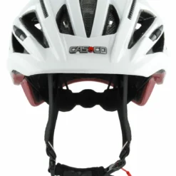CASCO Activ 2 Fahrradhelm - Weiss Englisch Rose -HelmPro Verkaufs-Shop CASCO ACTIV2 White EnglishRose shiny front rgb 300dpi 04 0871