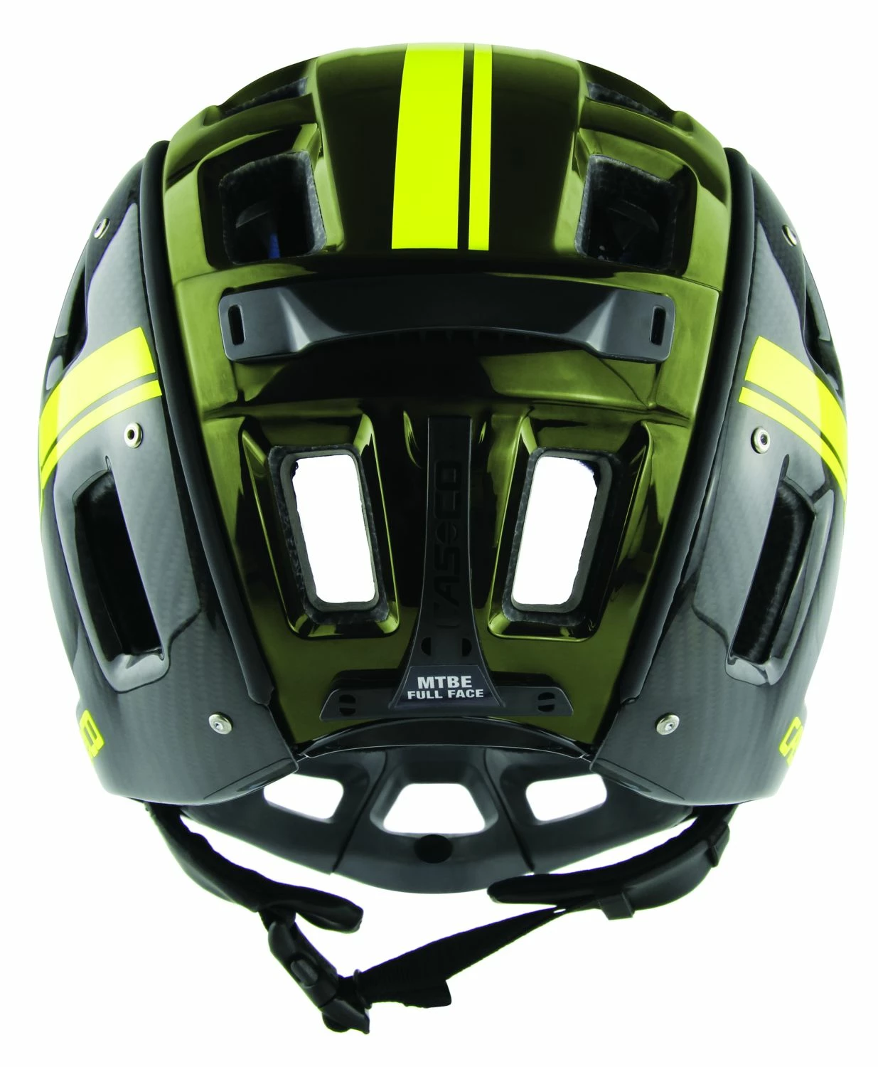 CASCO MTBE Fullface Downhill-Helm - Schwarz-Carbon Neon 6 CASCO MTBE Fullface Downhill-Helm - Schwarz-Carbon Neon – Bild 4