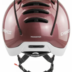 CASCO Roadster Fahrradhelm Ohne Visier - Englisch Rose Weiss -HelmPro Verkaufs-Shop CASCO ROADSTER EnglishRose White Shiny back rgb 300dpi 04 3612