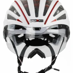 CASCO SPEEDairo 2 Visier-Rennradhelm-white -HelmPro Verkaufs-Shop CASCO SPEEDairo 2 RS VAUTRON Visier White Struktur front 04 1577