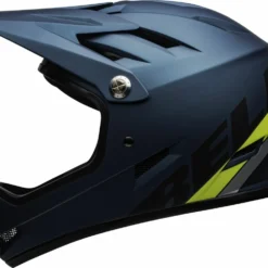 Bell Sanction BMX Downhill-Helm - Matte Blue/hi-viz