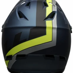Bell Sanction BMX Downhill-Helm - Matte Blue/hi-viz -HelmPro Verkaufs-Shop Downhill BMX Helm210203017 bell sanction full face helmet agility matte blue hi viz 4