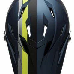 Bell Sanction BMX Downhill-Helm - Matte Blue/hi-viz -HelmPro Verkaufs-Shop Downhill BMX Helm210203017 bell sanction full face helmet agility matte blue hi viz 5