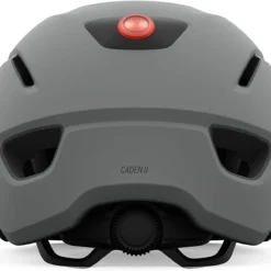 Giro Caden II LED Fahrradhelm - Matte Grey 9 Giro Caden II LED Fahrradhelm - Matte Grey -HelmPro Verkaufs-Shop Giro Caden II LED City Fahrradhelm mit Ruecklicht mat grey 4