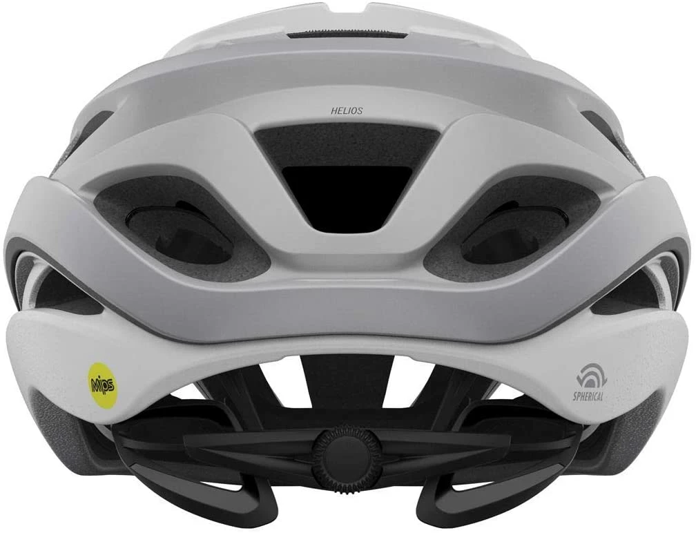 Giro Helios Spherical Mips Rennradhelm - Matte White/silver Fade 6 Giro Helios Spherical Mips Rennradhelm - Matte White/silver Fade – Bild 4