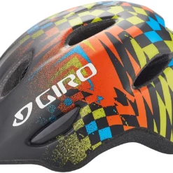 Giro Scamp Kinder Fahrradhelm - Matte Black Check Fade -HelmPro Verkaufs-Shop Giro scamp kinderfahrradhelm matte black check fade 2