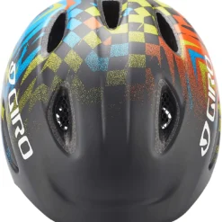 Giro Scamp Kinder Fahrradhelm - Matte Black Check Fade -HelmPro Verkaufs-Shop Giro scamp kinderfahrradhelm matte black check fade 3