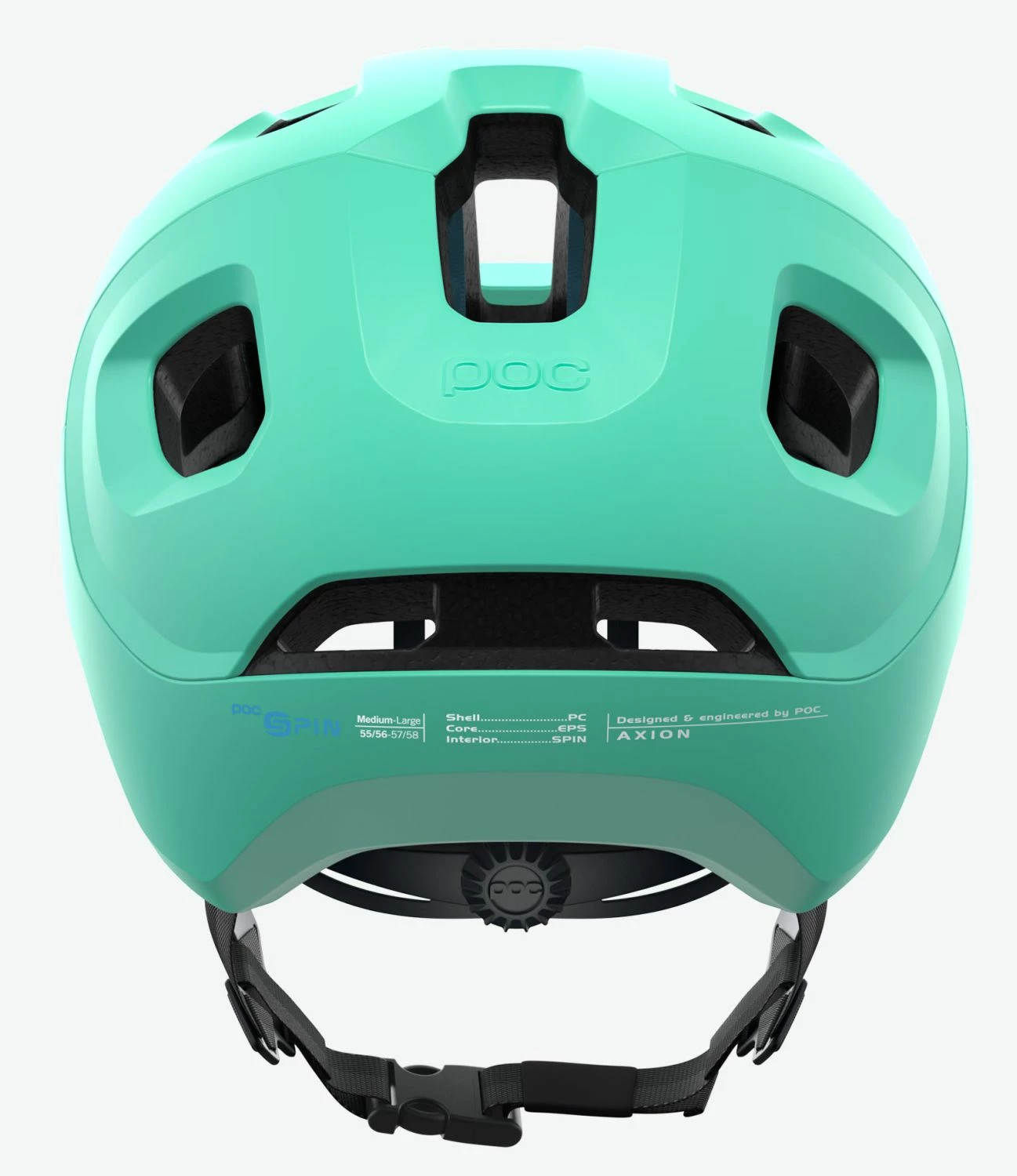 POC Axion Spin MTB-Fahrradhelm-Helm - Fluorite Green Matt 6 POC Axion Spin MTB-Fahrradhelm-Helm - Fluorite Green Matt – Bild 4