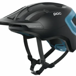 POC Axion Spin MTB-Fahrradhelm-Helm - Uranium Black/Basalt Blue Matt