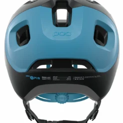 POC Axion Spin MTB-Fahrradhelm-Helm - Uranium Black/Basalt Blue Matt -HelmPro Verkaufs-Shop POC 10732 Axion SPIN Mountainbike Helm uranium black basalt blue matt 4