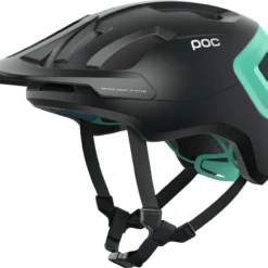 POC Axion Spin MTB-Fahrradhelm-Helm - Uranium Black/Fluorite Green Matt