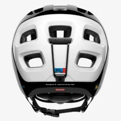 POC Tectal Race Spin Mountainbike-Helm - Uranium Black/Hydrogen White -HelmPro Verkaufs-Shop POC Tectal Race Spin Uranium Black hydrogen white 3