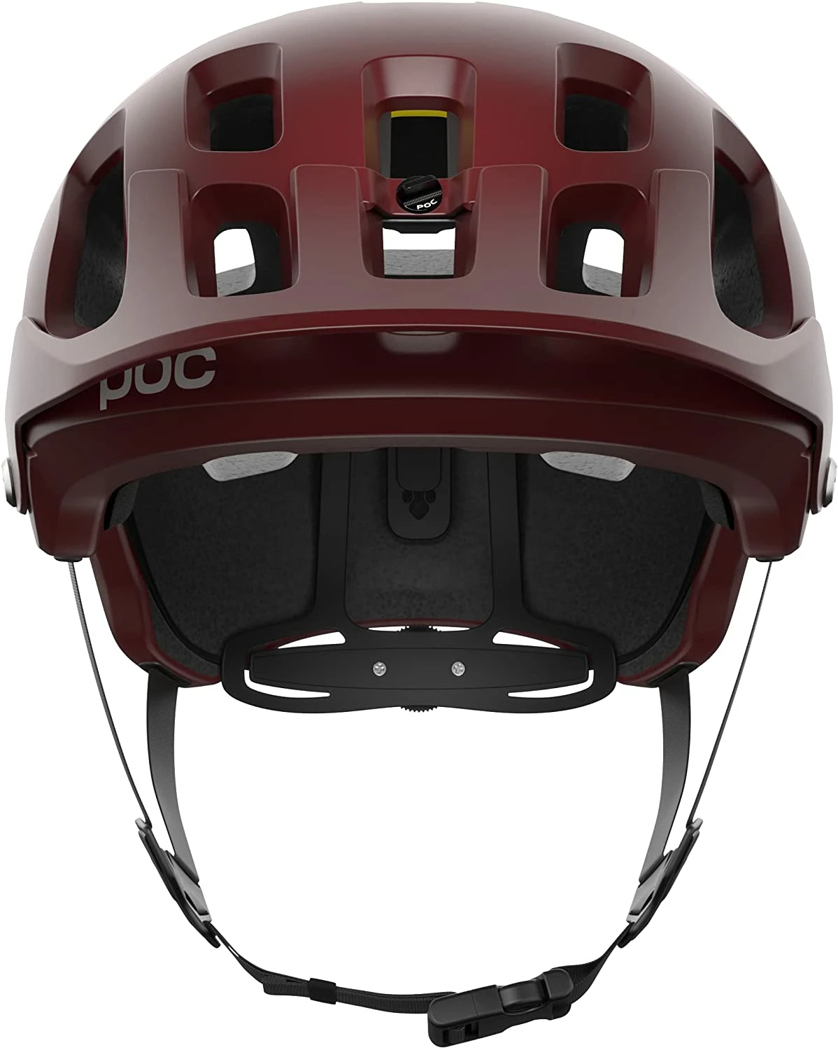 POC Tectal Race MIPS Mountainbike-Helm - Garnet Red/Hydrogen White Matt 4 POC Tectal Race MIPS Mountainbike-Helm - Garnet Red/Hydrogen White Matt – Bild 2