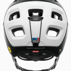 POC Tectal Race MIPS Mountainbike-Helm - Uranium Black/Hydrogen White Matt -HelmPro Verkaufs-Shop POC Tectal Race mips MTB Bike Helm Fahrradhelm Uranium Black Hydrogen White Matt 4