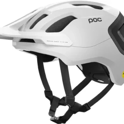 POC Axion Race MIPS MTB-Fahrradhelm-Helm - Hydrogen White/Uranium Black Matt