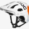 POC Tectal Race Spin NFC Mountainbike-Helm - Hydrogen White/Fluorescent Orange AVIP -HelmPro Verkaufs-Shop Poc Tectal RaceSpin NFC 8043 Hydrogen White Fluorescent Orange AVIP 1