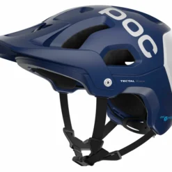 POC Tectal Race Spin Mountainbike-Helm - Lead Blue/Hydrogen White Matt