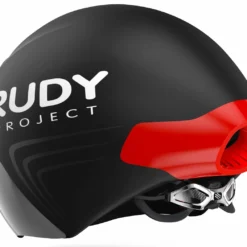 Rudy Project The Wing Triathlon/Timetrail Helmet - Black Matte -HelmPro Verkaufs-Shop Rudy Project Aero Triathlon Helmet Helm The wing black red hl730010 4