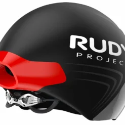 Rudy Project The Wing Triathlon/Timetrail Helmet - Black Matte -HelmPro Verkaufs-Shop Rudy Project Aero Triathlon Helmet Helm The wing black red hl730010 5