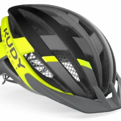 Rudy Project Venger Cross Gravel-Bike & Rennradhelm - Titanium Yellow-fluo Matte