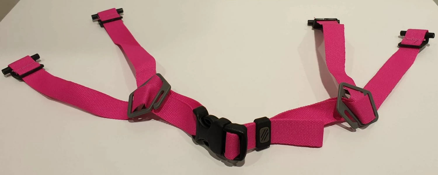 Farbiges Wechsel-Gurtband Für Rudy Project Central Fahrradhelm-pink 3 Farbiges Wechsel-Gurtband Für Rudy Project Central Fahrradhelm-pink