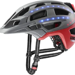 Uvex Finale 2.0 Light Fahrradhelm-silver Red Mat
