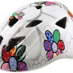 Alpina Ximo FLASH Kinder Fahrradhelm - White Flower