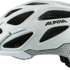 Alpina Mythos Reflective Fahrradhelm - White Reflective -HelmPro Verkaufs-Shop alpina mythos reflective Fahrradhelm Mountainbikehelm white reflektor reflektierend 3