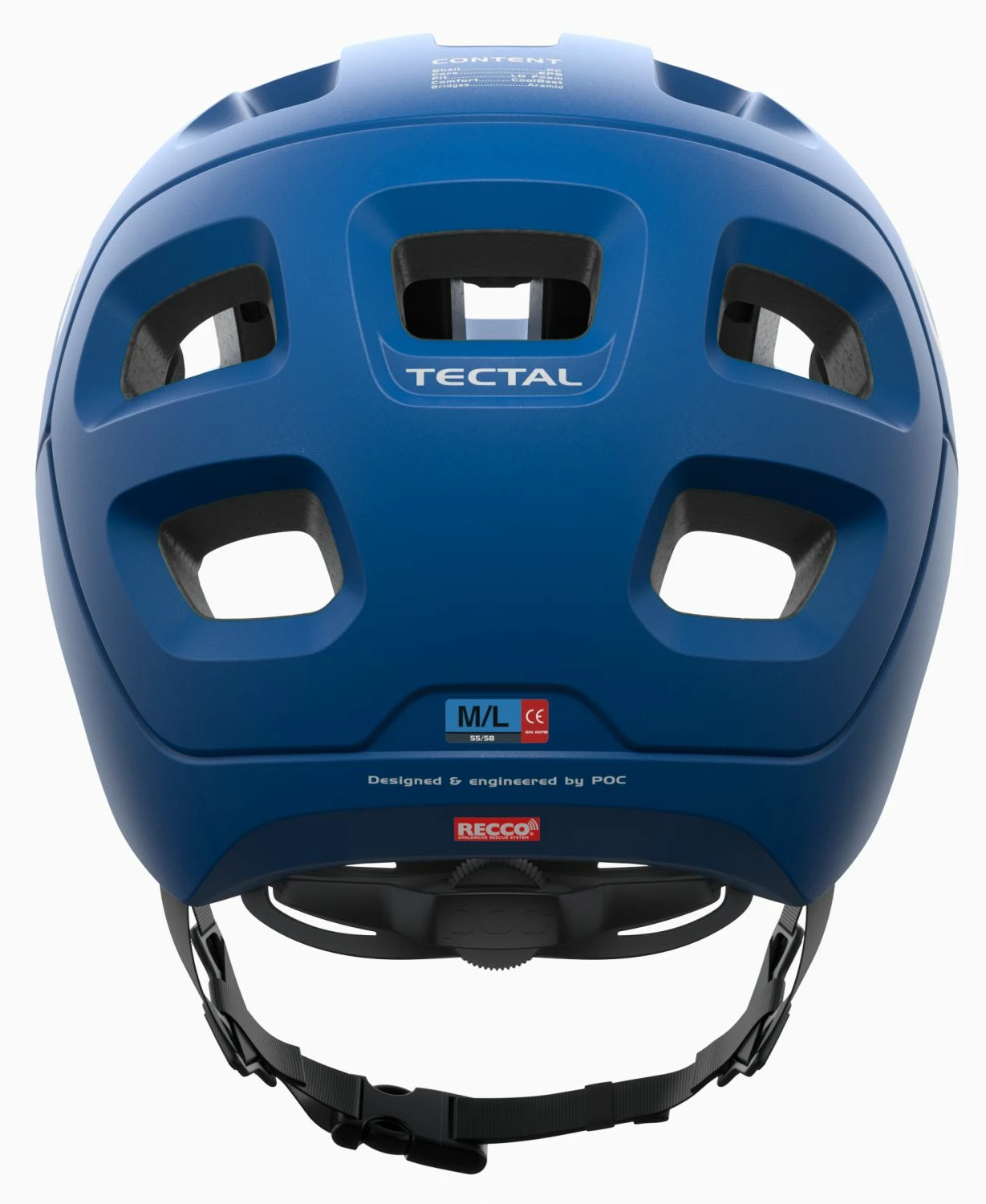 POC Tectal Mountainbike-Helm - Opal Blue Metallic/Matt 6 POC Tectal Mountainbike-Helm - Opal Blue Metallic/Matt – Bild 4