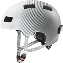 Uvex City 4 WE Fahrradhelm - White Grey Mat